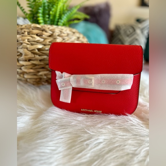 NWT Michael Kors Emilia Small Leather Crossbody Bag - Picture 3 of 11